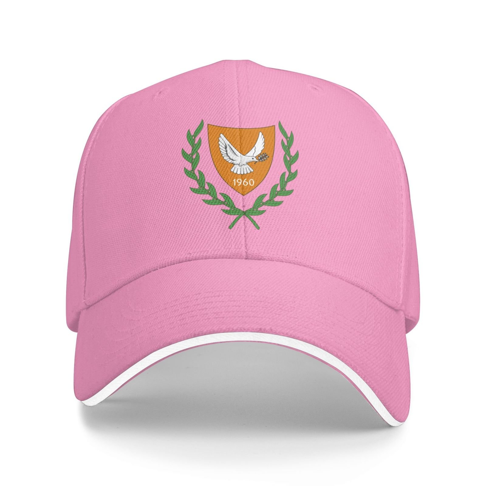 cyprus national emblem hat support cyprus coat of arms baseball cap cypriot hat for women men adjustable hat