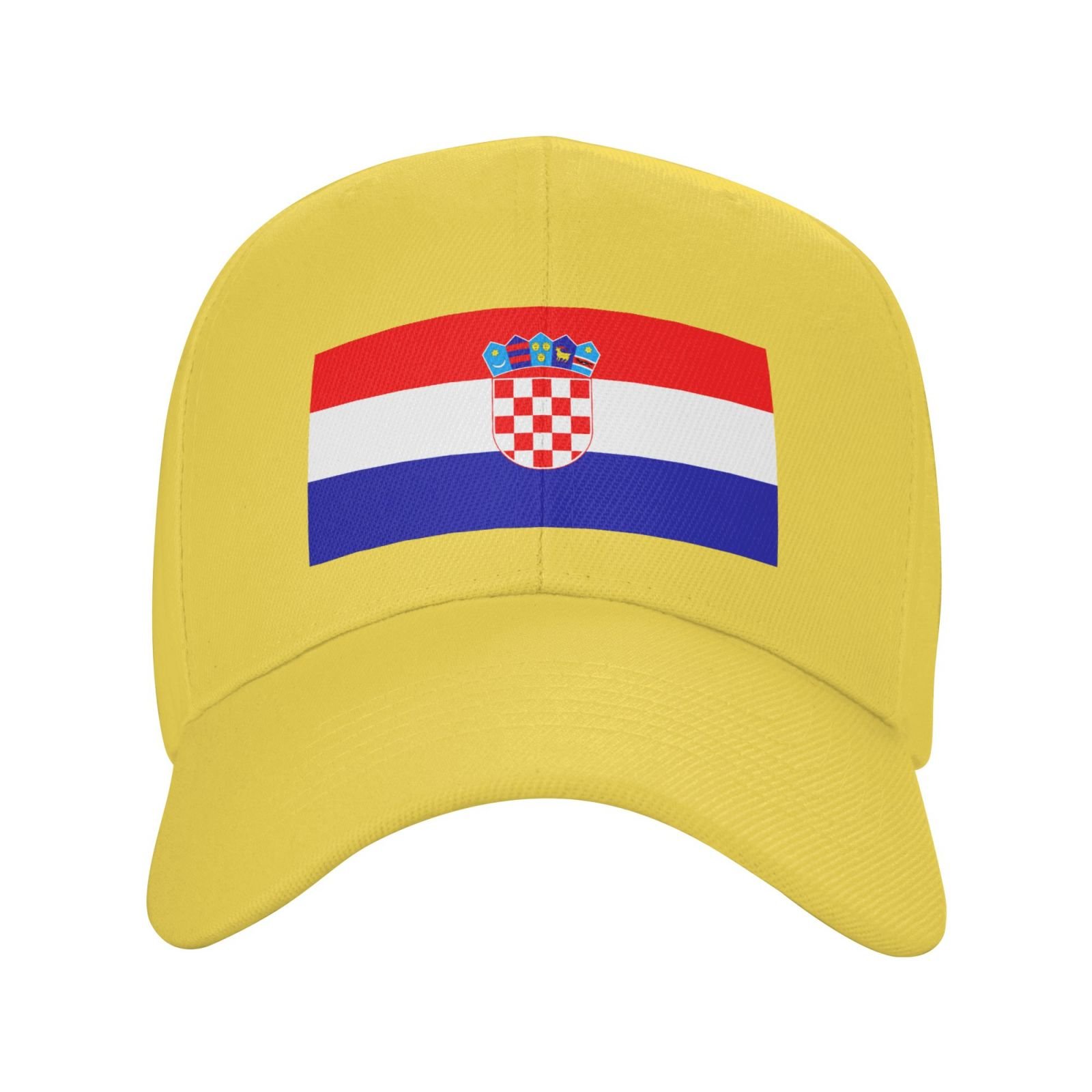 (croatia) hat for men women flag of (croatia) baseball cap adjustable trucker dad hats